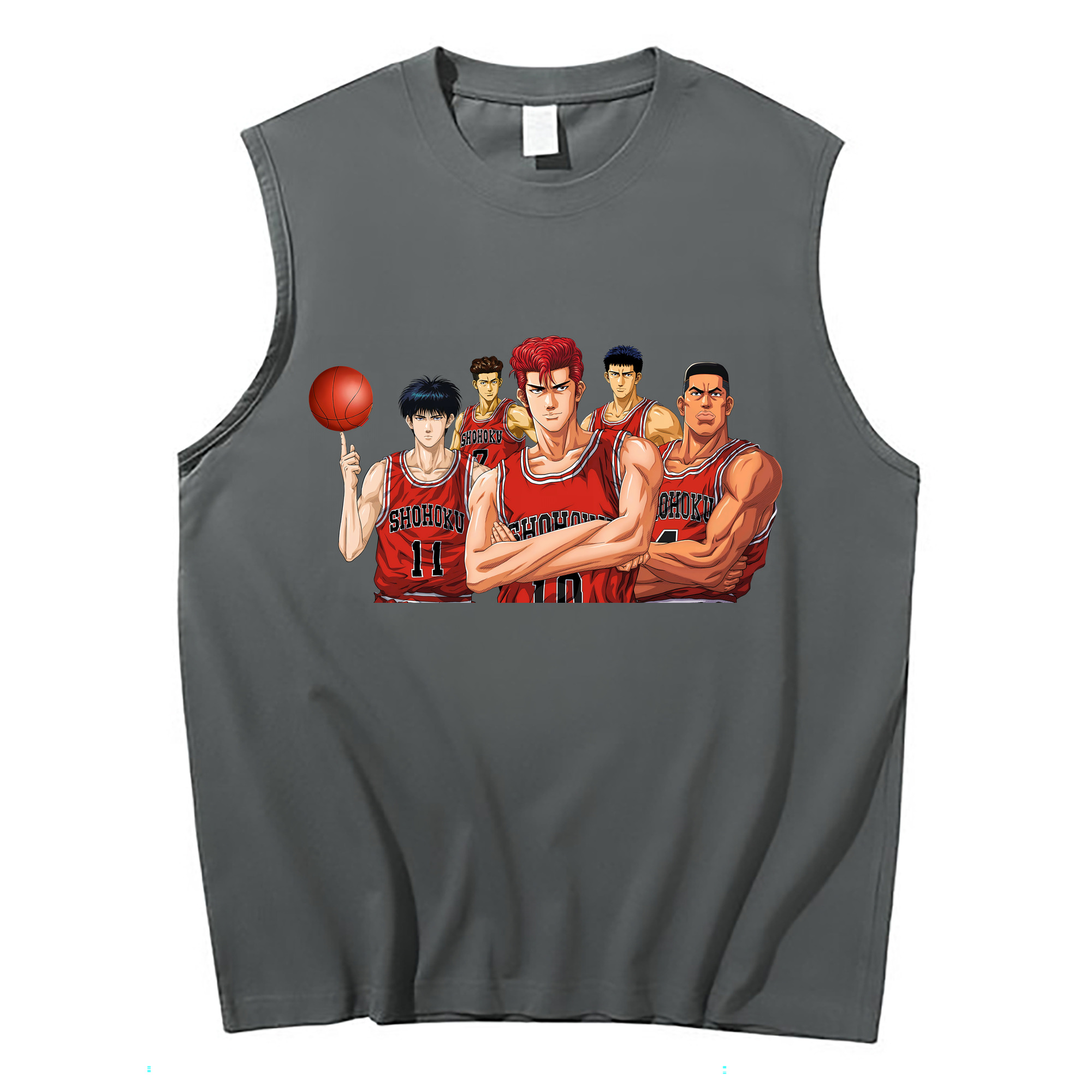 （画像用） SLAM DUNK／スラムダンク コットン100％タンクトップ（フロントプリント）
